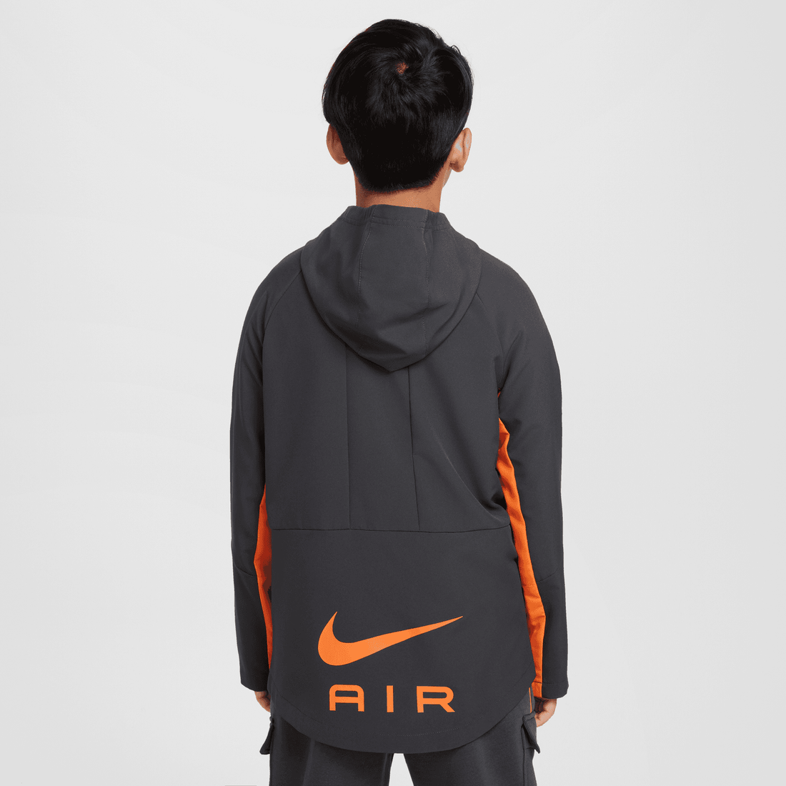 Veste Nike Running Swoosh Air Junior - Noir/Orange